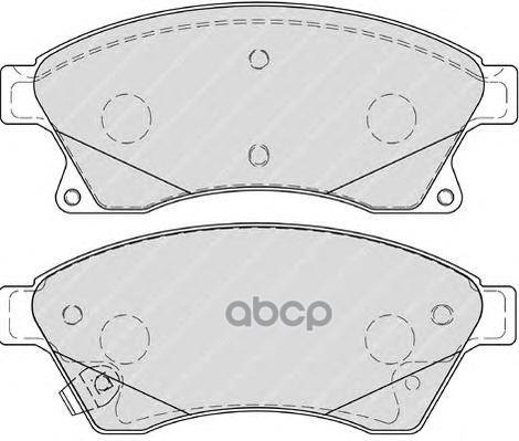 Колодки передние CHEVROLET Cruze (R15) /OPEL ASTRA J 08- FERODO FDB4262 Ferodo арт. FDB4262