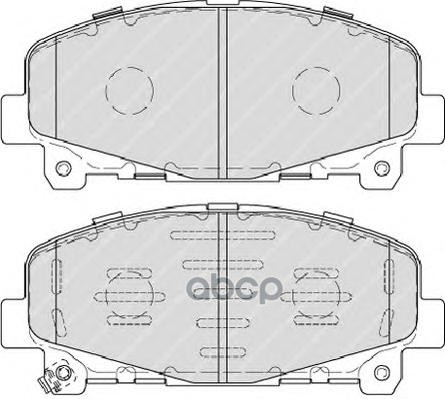 Колодки Тормозные Передние Ferodo Fdb4270 Ferodo арт. FDB4270