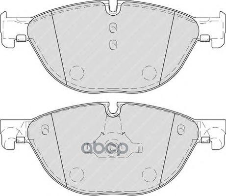 Колодки Тормозные Перед Bmw 5 F07/F10/F11/6 F06/F12/F13/7 F01/F02 Ferodo арт. FDB4285