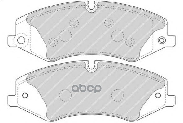 Колодки передние LAND ROVER DISCOVERY IV, RANGE ROVER III, SPORT FDB4455 Ferodo арт. FDB4455