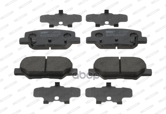 Колодки Задние Ferodo Fdb4739 Ferodo арт. FDB4739