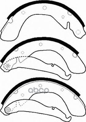 Колодки барабанные FERODO FSB335 Ferodo арт. FSB335