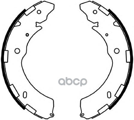 Колодки барабанные FERODO FSB4052 Ferodo арт. FSB4052