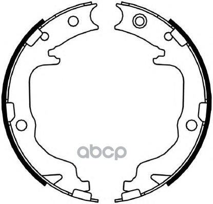 Колодки стояночного тормоза FERODO FSB4059 Ferodo арт. FSB4059