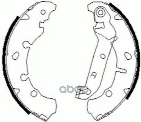 Колодки барабанные FERODO FSB635 Ferodo арт. FSB635
