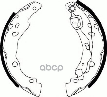 Колодки барабанные FERODO FSB642 Ferodo арт. FSB642