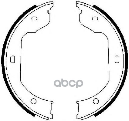 Колодки Ручника Ferodo Fsb668 Ferodo арт. FSB668