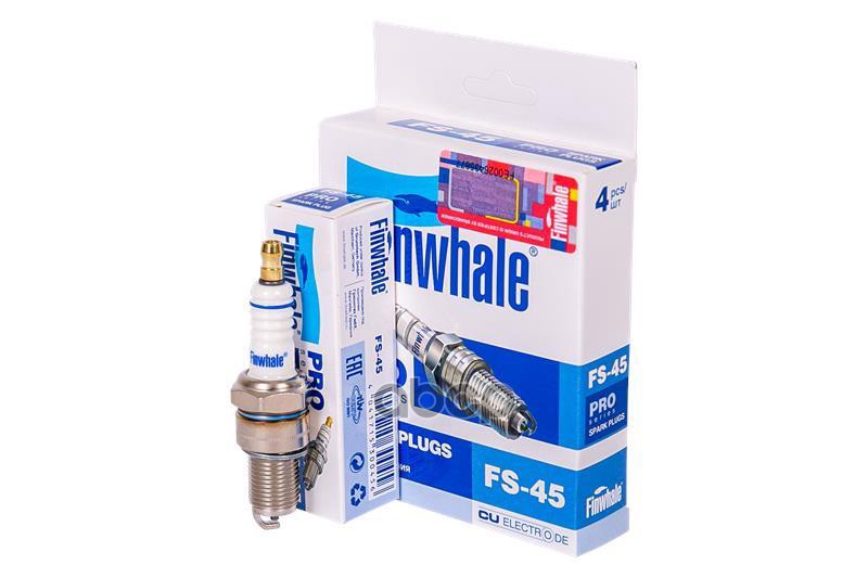 Свеча зажигания Sohc Nexia, Lanos, MEMZ-307, Aveo(83 л.с.) FS45 Finwhale арт. FS45