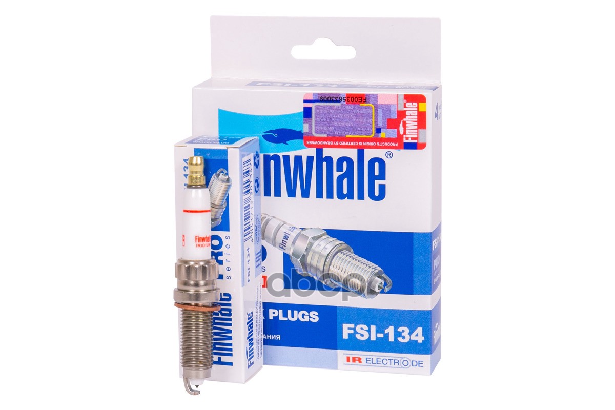 Свеча зажигания IRIDIUM (медное кольцо) Finwhale арт. FSI134