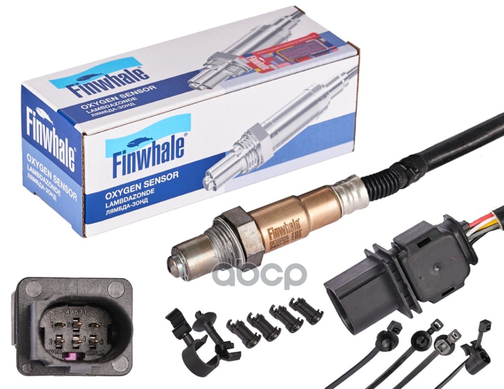 Датчик кисл. для а/м VAG Tiguan (08-)/Golf VI (08-)/Octavia A5 (04-) 1.4 TSi до кат. Finwhale арт. SOX025