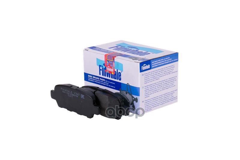 Колодки зад. дисковые Qashqai (J10E/JJ10E)(07-13) / X-Trail (T30/T31/T31R)(01-14) / Tiida (04-14), Koleos (08-11) V1047 Finwh...