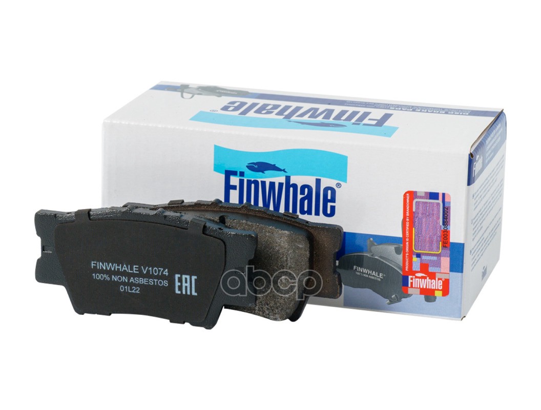 Колодки зад. дисковые CAMRY(06-/11-), RAV 4(06-18) 0446675010, 0446642060, 04466332 V1074 Finwhale арт. V1074