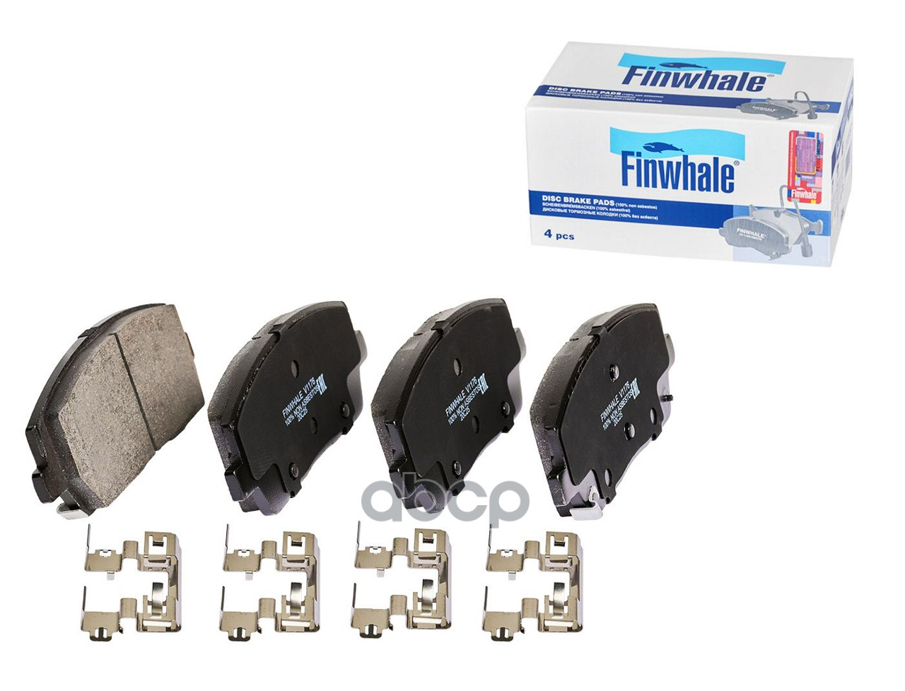 Колодки перед. дисковые Finwhale арт. V1176