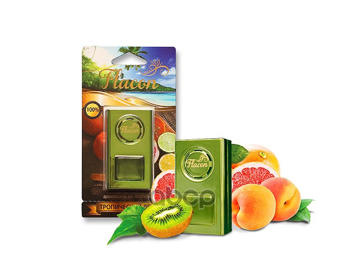 Ароматизатор На Дефлектор Жидкостный (6,5 Мл) Flacon С Пробником, Тропический День Fouette Fl-02 Fouette арт. FL-02