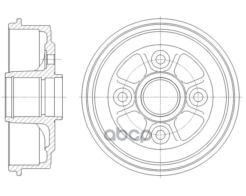 Барабан Тормозной G-Brake Gd06799 G-BRAKE арт. GD06799