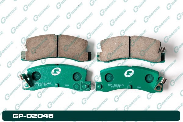 Колодки тормозные дисковые GP-02048 G-BRAKE арт. GP02048