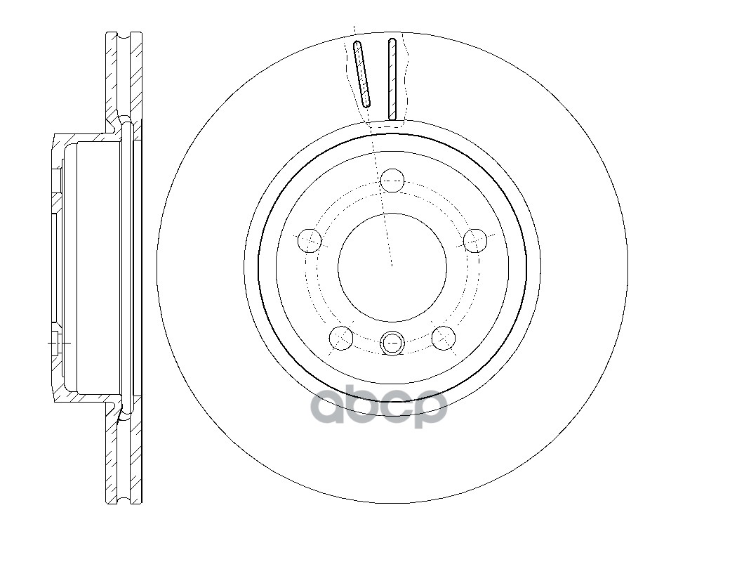 Диск тормозной GR-20396 G-BRAKE арт. GR20396