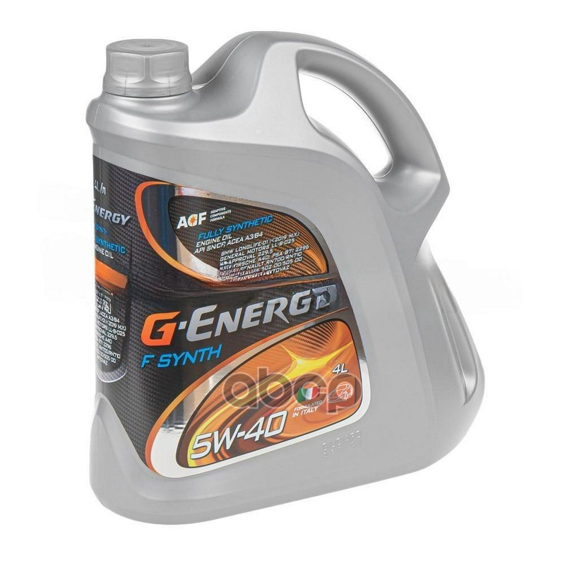 G-Energy Масло моторное G-Energy F Synth 5W-40 синтетическое 4 л 253140468