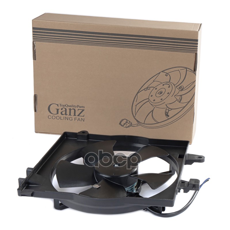 Вентилятор радиатора основного DAEWOO Matiz all 98-> GANZ GIC06230 GANZ арт. GIC06230