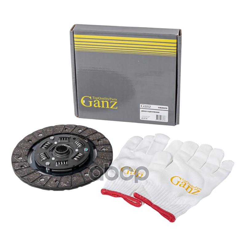 Диск сцепления ВАЗ-2110-12 дв.16 кл. LADA 2110-12 дв.16 кл. GANZ GIE36215 GANZ арт. GIE36215
