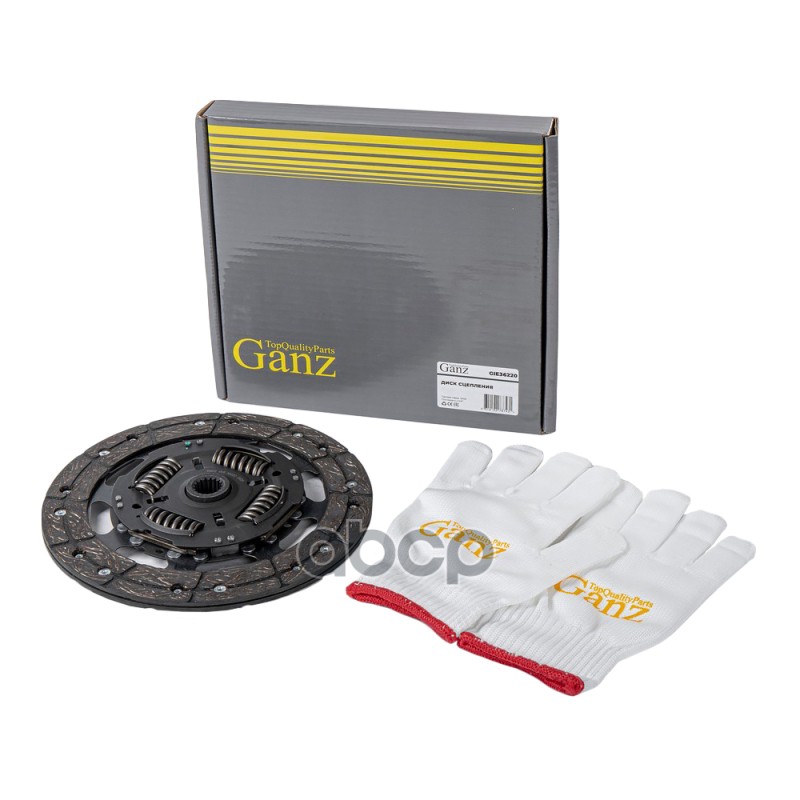 Диск Сцепления Ford  Focus Ii 1.4,1.6, Focus 1.6,1.8, Mondeo Iv 1 Ganz Gie36220 GANZ арт. GIE36220