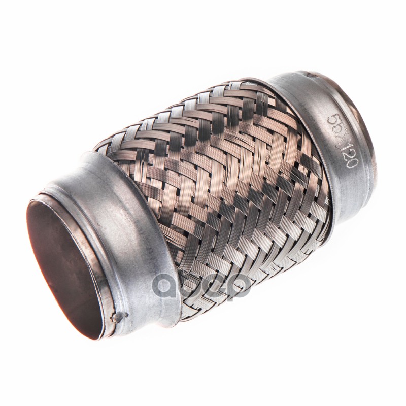 Компенсатор (гофра) выхлопной системы 3х-слойная Innerbraid 55x120 UNIVERSAL D=55mm L=120mm GANZ GIG05026 GANZ арт. GIG05026