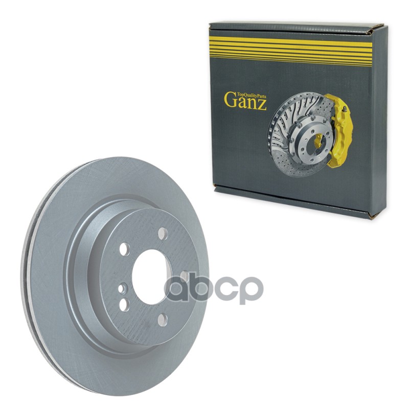 Диск тормозной задний с покрытием MB X204/W211/W212 1.8…5.0L+CDI all 02-> /D=300mm GANZ GIJ06027 GANZ арт. GIJ06027