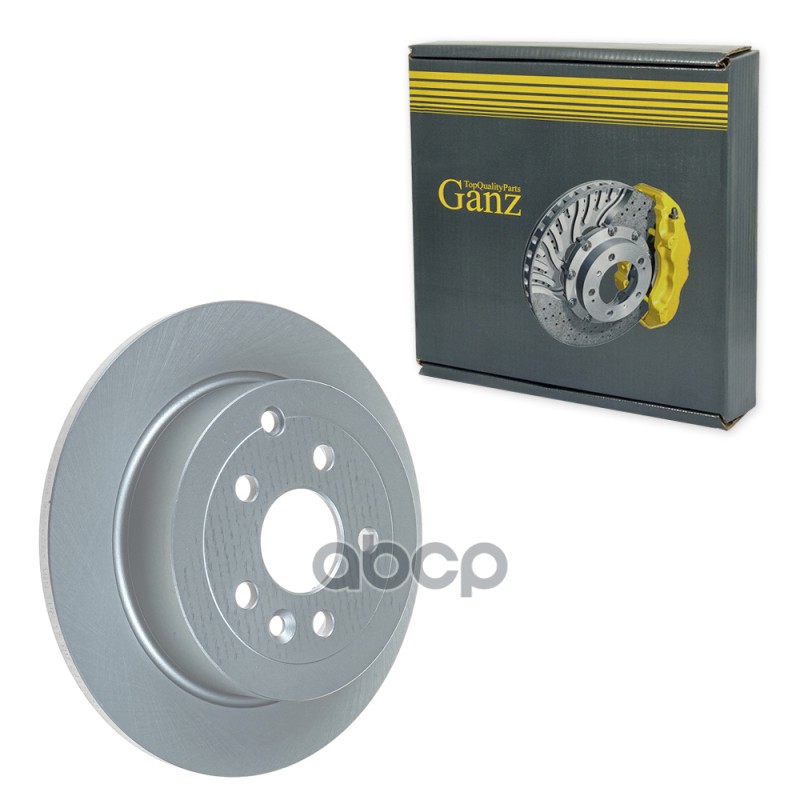 Диск тормозной задний с покрытием FORD/VOLVO/LAND ROVER Freelander 2 GANZ GIJ06051 GANZ арт. GIJ06051