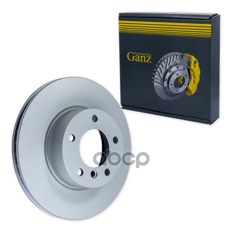 Диск тормозной передний с покрытием BMW 1-E81/E82/E87/E88 / 3-E90/E91/E92/E93 / Z4-E84 GANZ GIJ06061 GANZ арт. GIJ06061