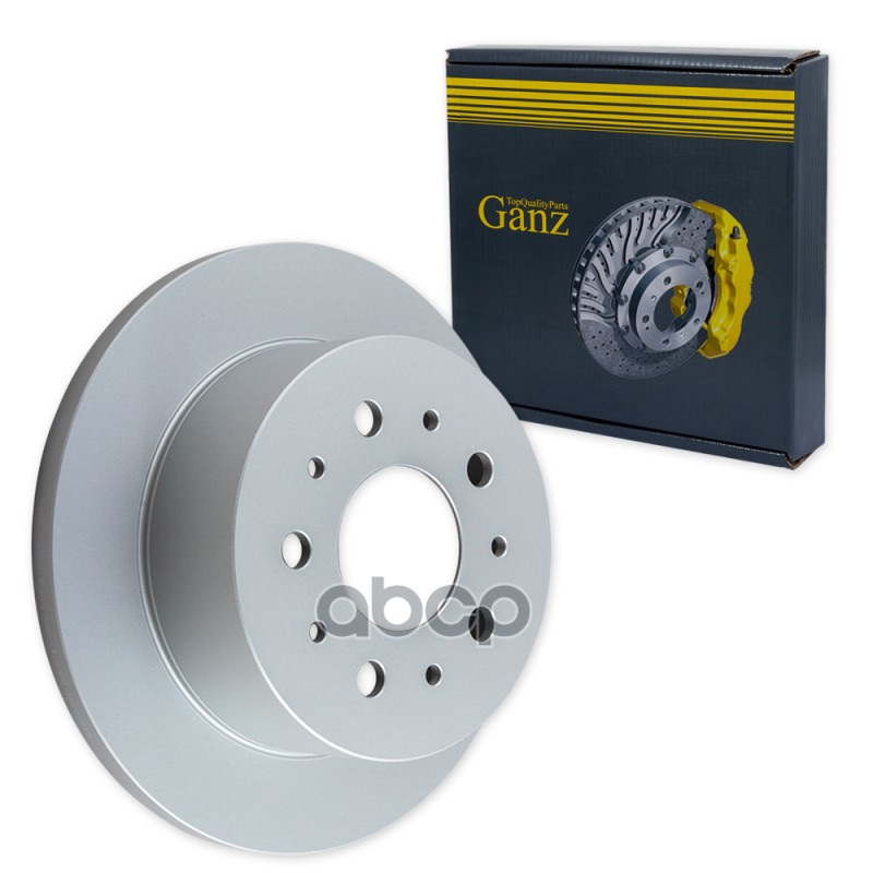 Диск тормозной задний с покрытием CITROEN/FIAT/PEUGEOT all Bus 2006-> /D=280mm GANZ GIJ06076 GANZ арт. GIJ06076