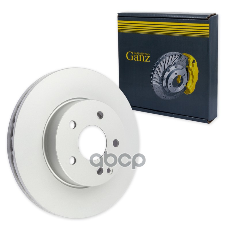 Диск тормозной передний с покрытием MB W204/S204/W212 2.0-2.8i/2.2/2. GANZ GIJ06103 GANZ арт. GIJ06103
