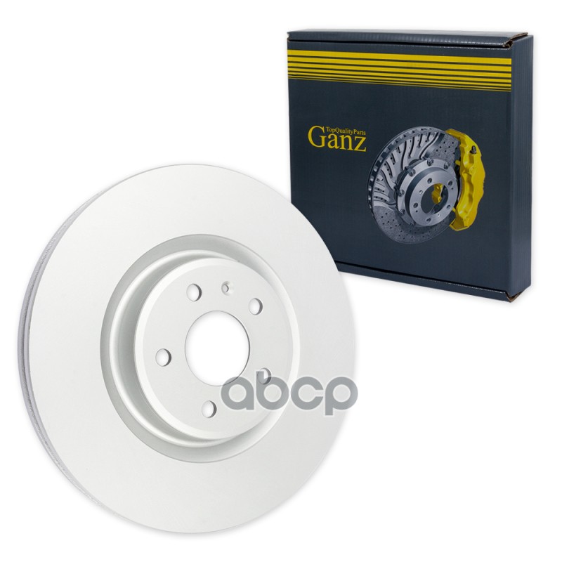 Диск тормозной передний с покрытием VAG AUDI A4/A5/A6/Q5 07-> / PORSCHE Macan14->/D345 GANZ GIJ06113 GANZ арт. GIJ06113