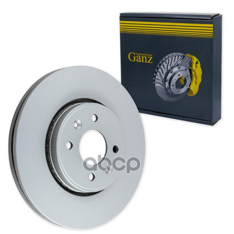 Диск тормозной передний с покрытием RENAULT Megane II/Scenic II /Vent.D=280mm GANZ GIJ06115 GANZ арт. GIJ06115