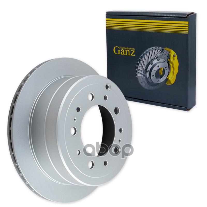 Диск тормозной задний с покрытием TOYOTA LC100/LEXUS LX470 GANZ GIJ06121 GANZ арт. GIJ06121