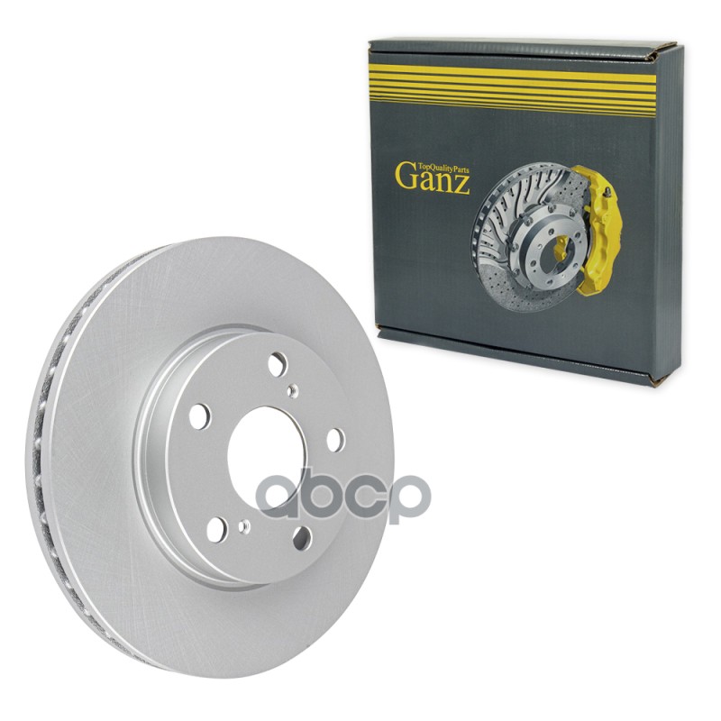 Диск тормозной передний с покрытием TOYOTA Auris 2007-> /Vent.D=273mm GANZ GIJ06138 GANZ арт. GIJ06138