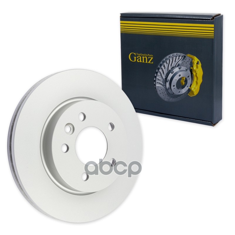 Диск Тормозной Передний С Покрытием Vw Amarok 2010-> /Vent D=302Mm Ganz Gij06148 GANZ арт. GIJ06148