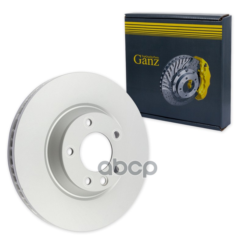Диск тормозной передний L с покрытием AUDI Q7 06->/Cayenne/Touareg ->10/Vent D=350mm GANZ GIJ06160 GANZ арт. GIJ06160