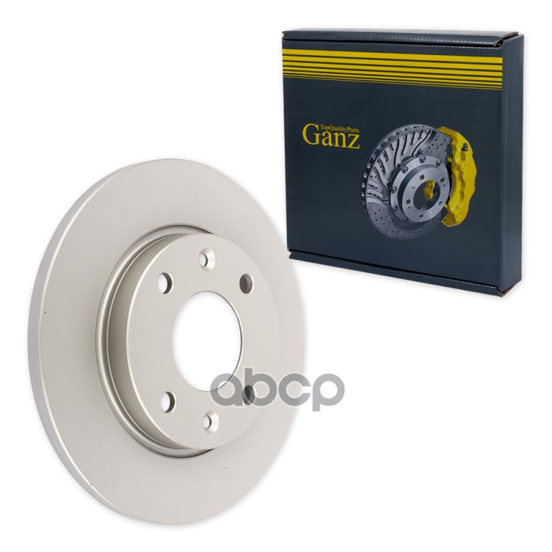 Диск тормозной передний с покрытием CITROEN Xsara/PEUGEOT 206/306 /D=247mm GANZ GIJ06193 GANZ арт. GIJ06193