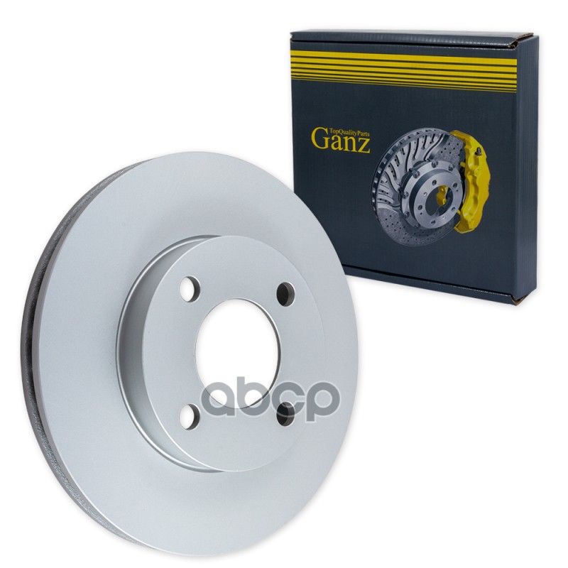 Диск тормозной передний с покрытием AD 80 87-91 100 82-90 /Vent D=256mm GANZ GIJ06207 GANZ арт. GIJ06207