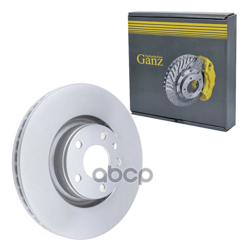 Диск Тормозной Передний С Покрытием Audi A6/S6/A8/S8 (2004-2011) Ganz Gij06213 GANZ арт. GIJ06213