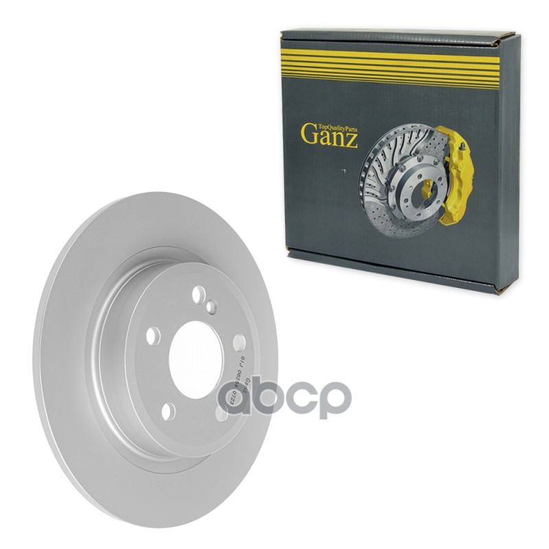 Диск тормозной задний с покрытием MB A-W176 / B-W242/246 / CLA-C117/X117/X156 (11->) GANZ GIJ06254 GANZ арт. GIJ06254