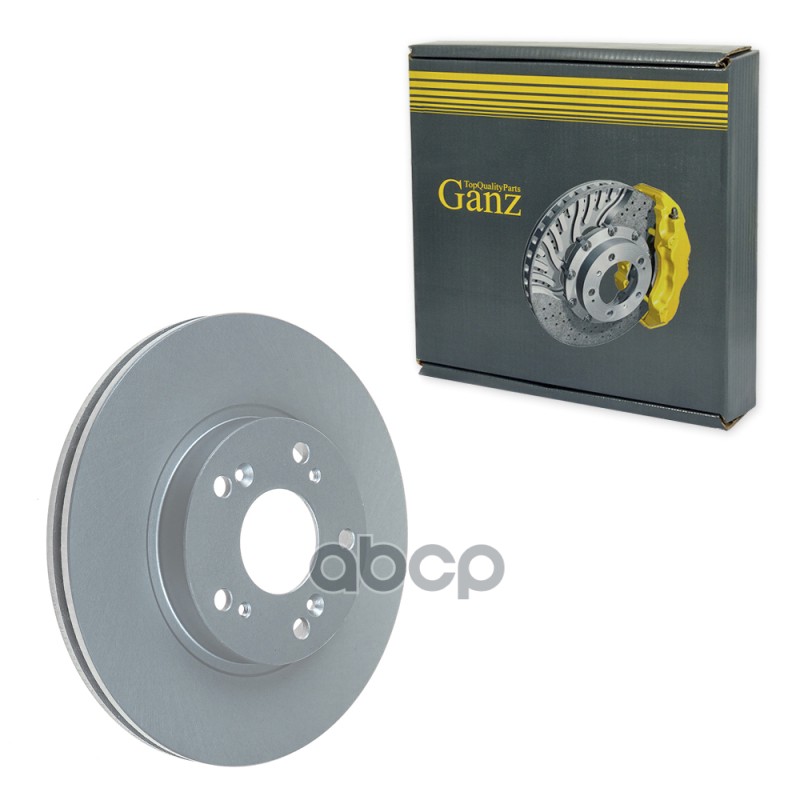 Диск тормозной передний с покрытием HONDA CR-V 02->06/Civic 06- GANZ GIJ10031 GANZ арт. GIJ10031