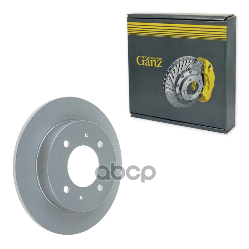 Диск тормозной задний с покрытием HYUNDAI Coupe/Elantra/Lantra/Matrix/Tiburon 90-10 GANZ GIJ10088 GANZ арт. GIJ10088