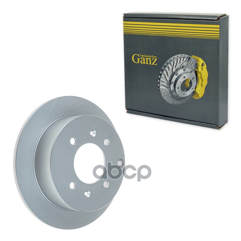 Диск тормозной задний с покрытием HYUNDAI Sonata III/IV 99-04/Matrix 01-/KIA Magenti GANZ GIJ10091 GANZ арт. GIJ10091