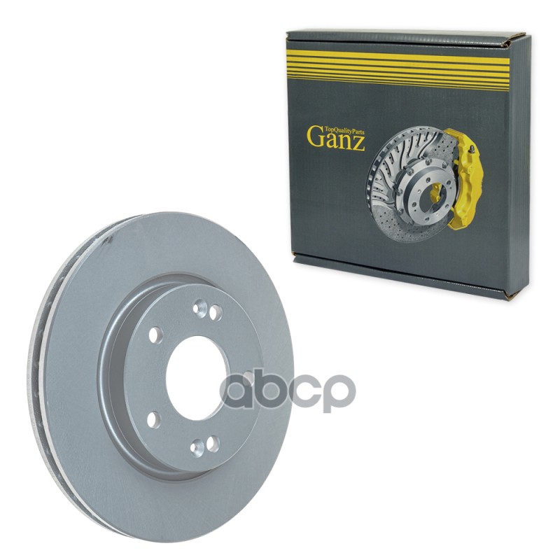 Диск тормозной передний с покрытием HYUNDAI Elantra 06-> GANZ GIJ10099 GANZ арт. GIJ10099