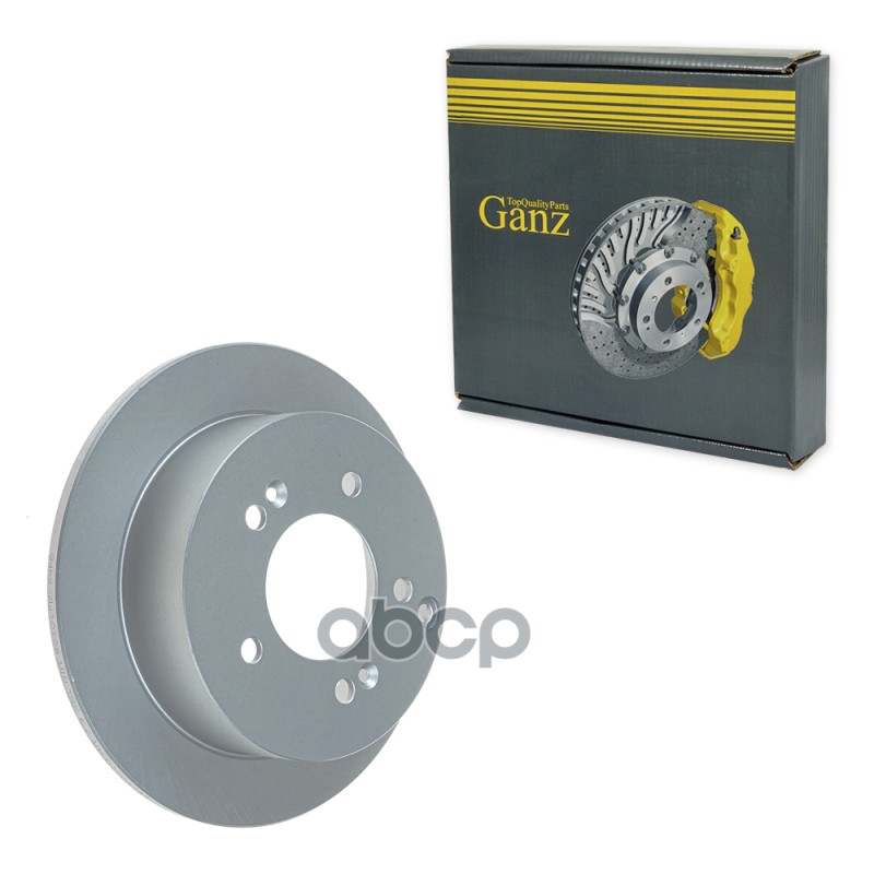 Диск тормозной задний с покрытием HYUNDAI Tucson/Sonata/Elantra GANZ GIJ10109 GANZ арт. GIJ10109