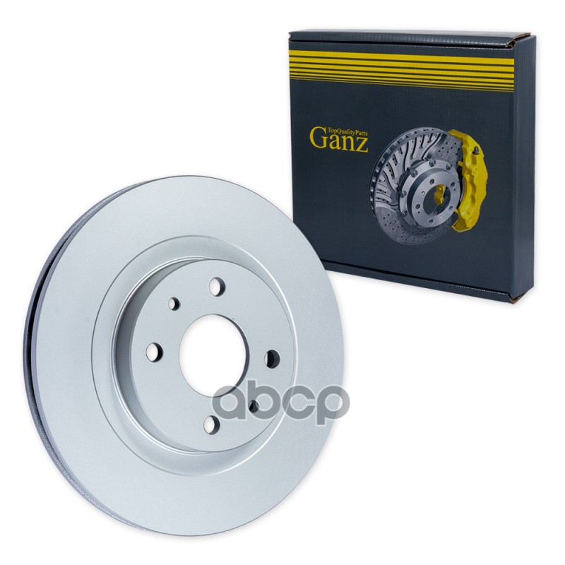 Диск тормозной передний с покрытием ВАЗ 2110,  2112, 1118, 2170, 2190 R-14  GANZ GIJ10117 GANZ арт. GIJ10117
