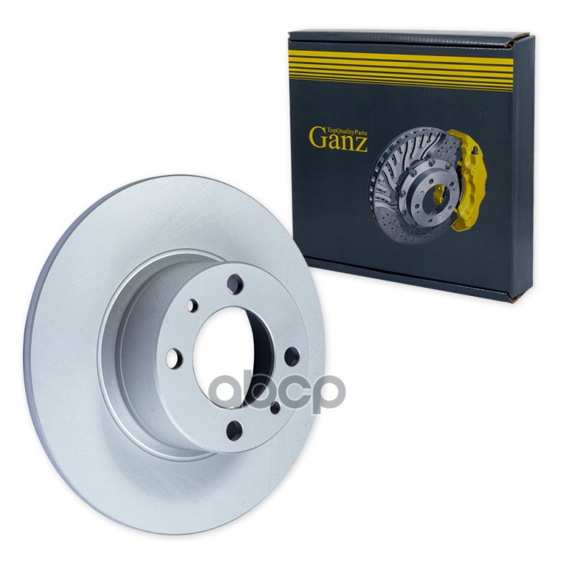 Диск тормозной передний с покрытием ВАЗ 2101-07  GANZ GIJ10119 GANZ арт. GIJ10119
