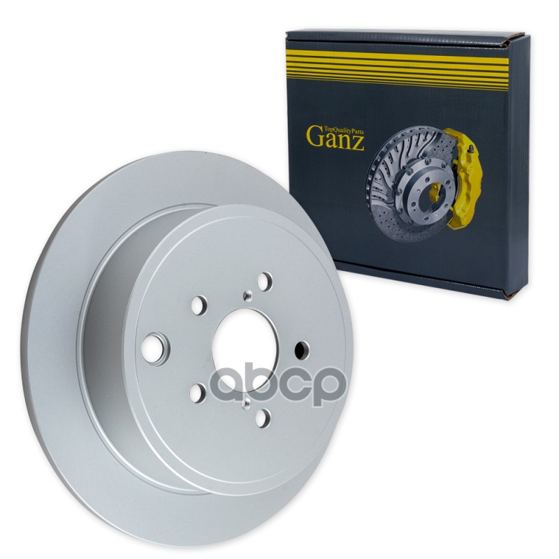 Диск тормозной задний с покрытием SUBARU Forester/Impreza GANZ GIJ10128 GANZ арт. GIJ10128