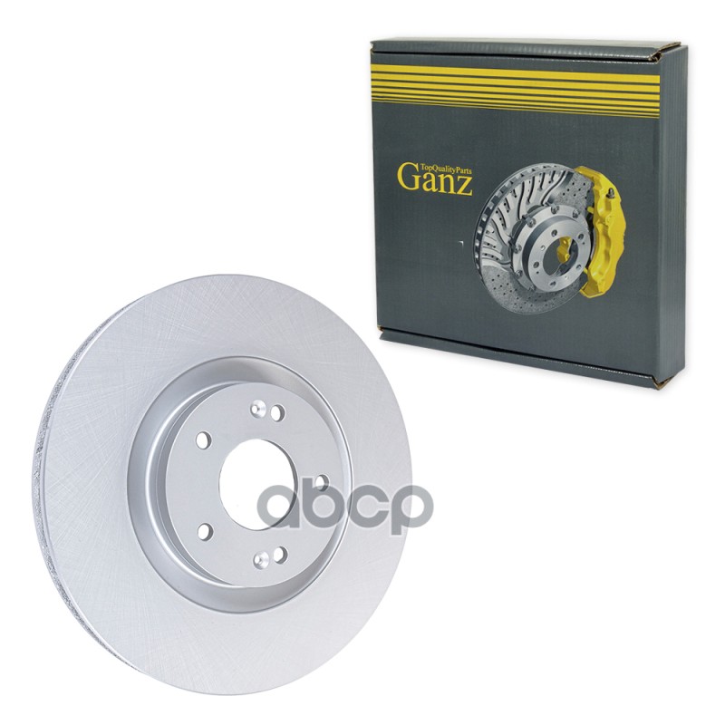 Диск тормозной передний с покрытием HYUNDAI Santa Fe 20-> GANZ GIJ10141 GANZ арт. GIJ10141